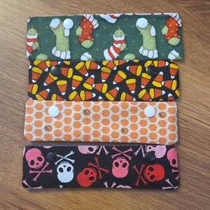 EUC Handmade DPN Knitting Needle Pouches For Projects ×2 Bundle Lot